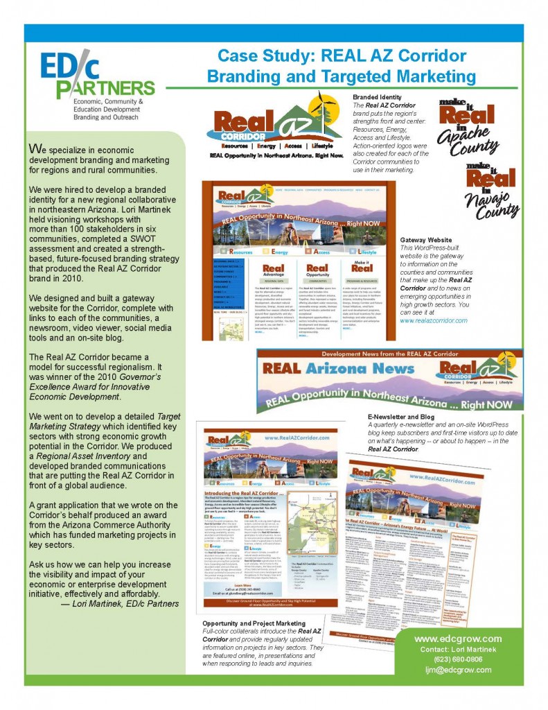 Case Study Real AZ Corridor ED c Partners l 7 2013_Page_1